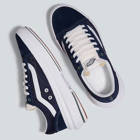 Vans Pop Color Old Skool Overt CC Shoe Dress Blue mens size 8.5 (womens size 10) main image 5